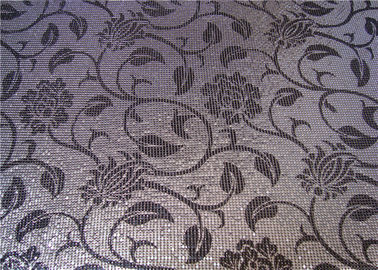 Versatility Metallic Mesh Fabric Silk Screen Type With 3mm - 10mm Flakes Diameter