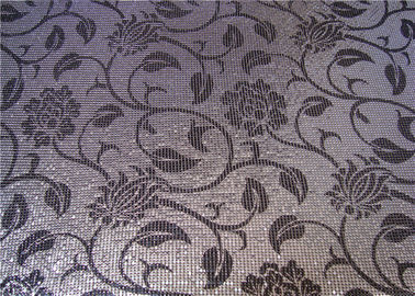 Versatility Metallic Mesh Fabric Silk Screen Type With 3mm - 10mm Flakes Diameter