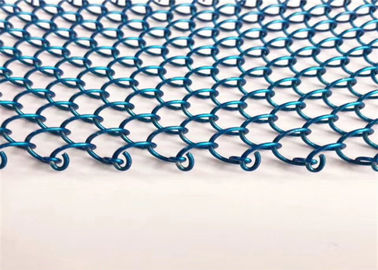 Diviseurs de rideaux en maille en métal d'oxydation anodique
