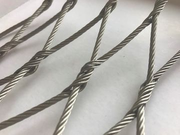 grillage de corde de l'acier inoxydable 7x7
